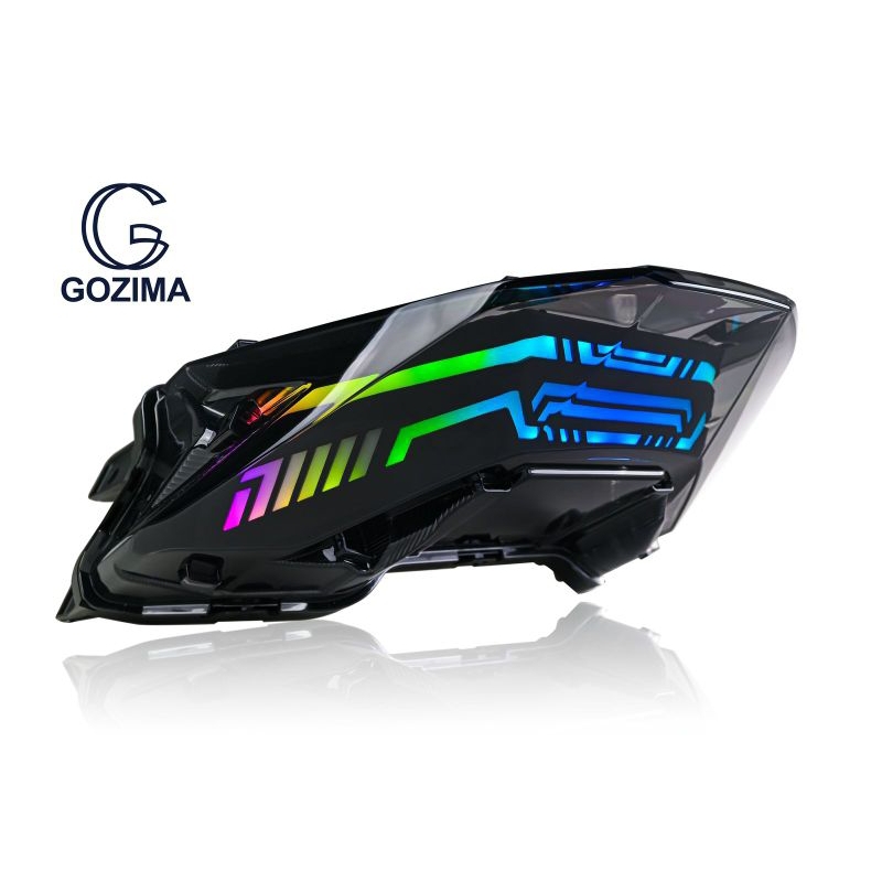 GOZIMA LAMPU STOPLAMP PCX 160 LAZY 256 MODE APLIKASI RGB SPW- WD215 FULL SET KOMPLIT ORIGINAL akseso