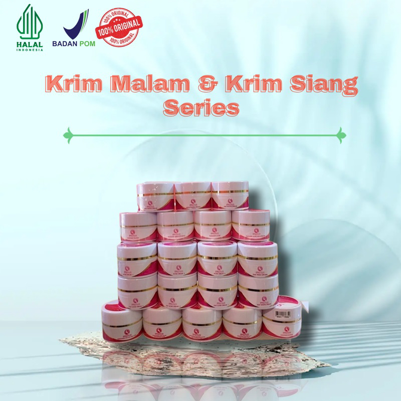 Krim malam dan krim Siang Series DRW SKINCARE