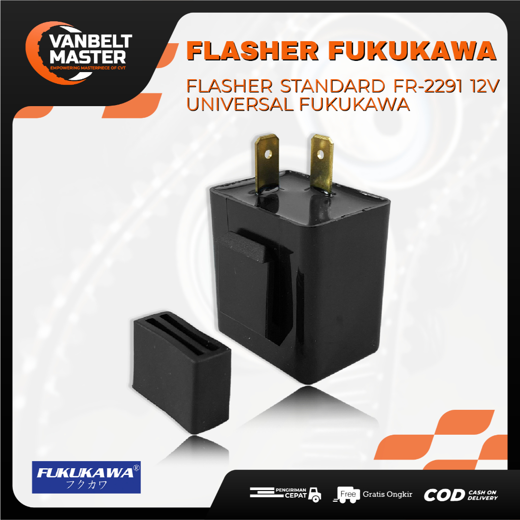 Fukukawa Relay Flasher Sein Sen Honda Vario Beat Scoopy PCX ADV Genio Spacy Supra tiger Revo Karisma