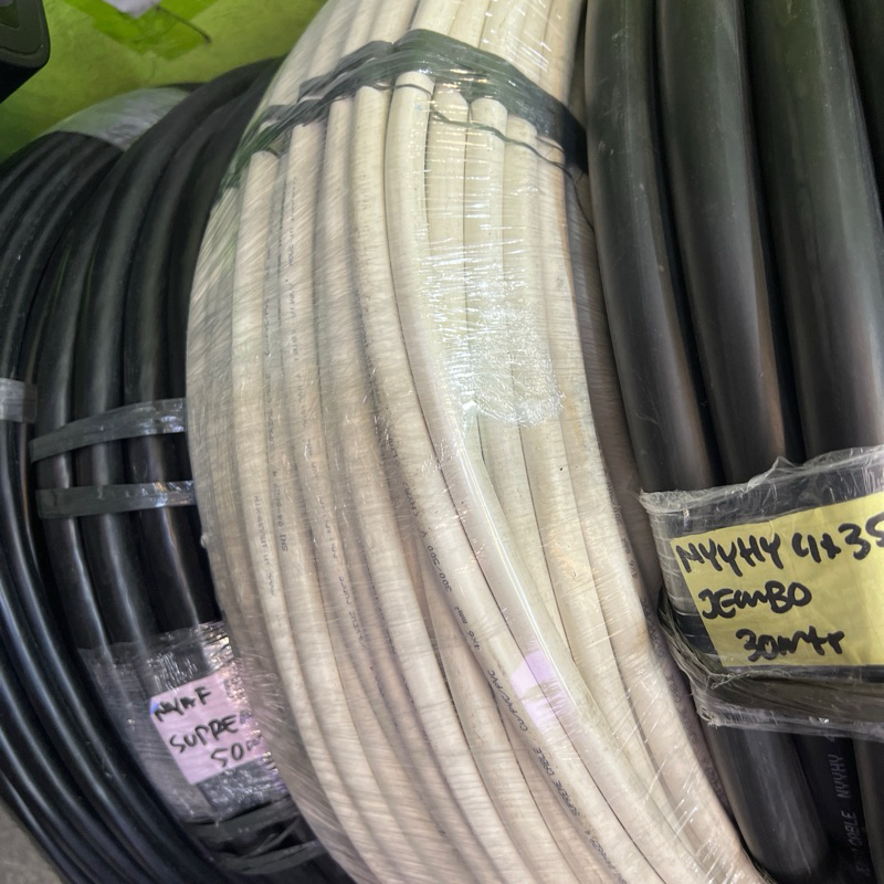 Kabel Supreme NYM 4x6 Engkel Putih / NYM 4x6 Supreme 50m 100m