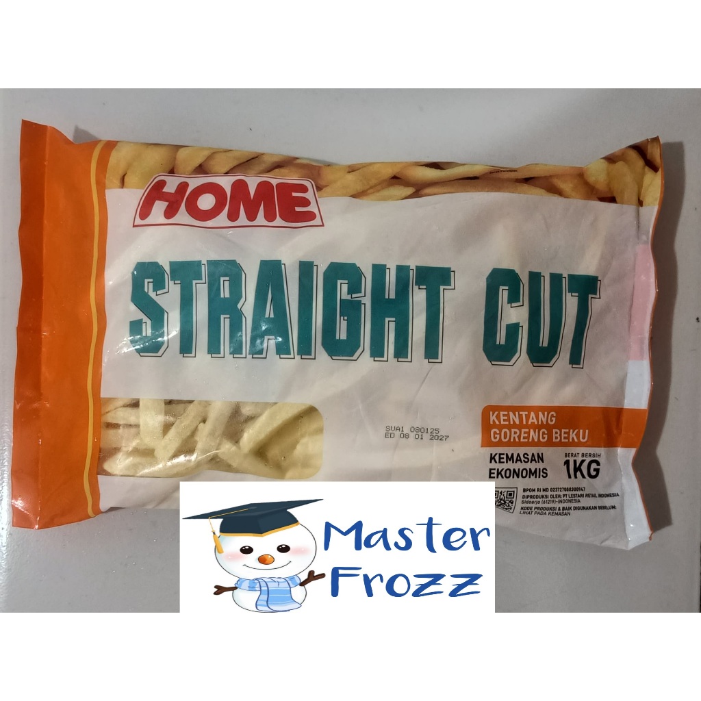 

Home French Fries Straight Cut 1kg