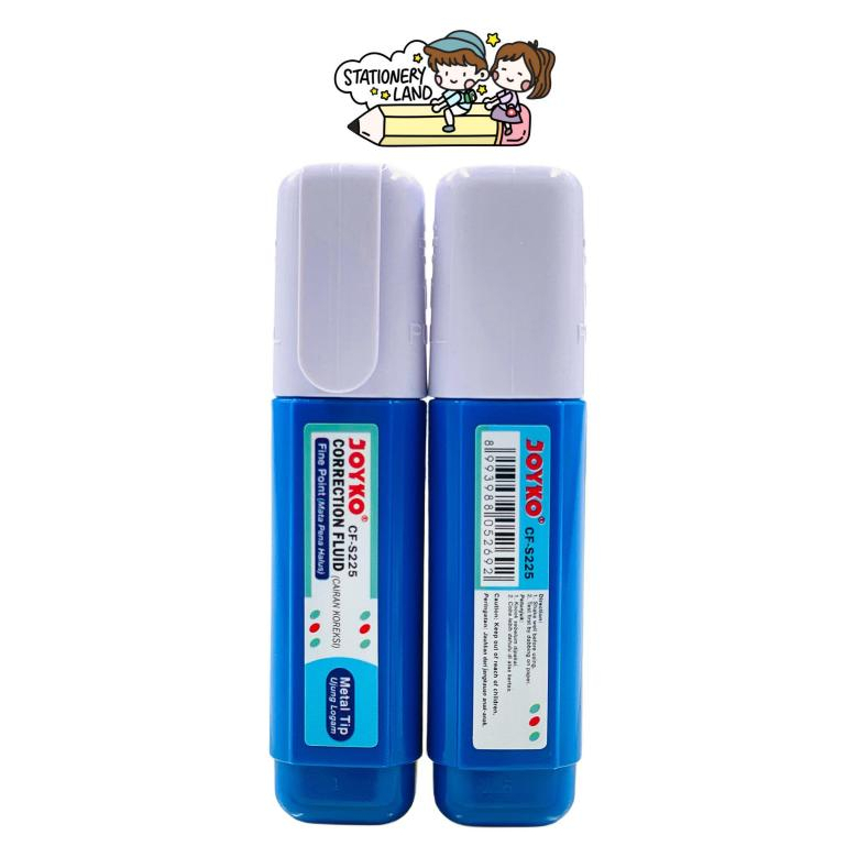 

( StaLand / DAPAT 1 BUAH ) CORRECTION CAIR JOYKO CF-S225 / Tip-Ex Tipex Penghapus Cair Joyko CF-S225