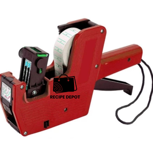 

Mesin Alat Pencetak Stiker Sticker Label Harga Price Tag Machine Tembak 1 Baris Praktis Portable