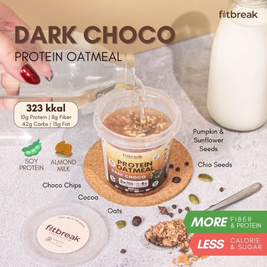

FITBREAK Dark Choco Cereal Oats