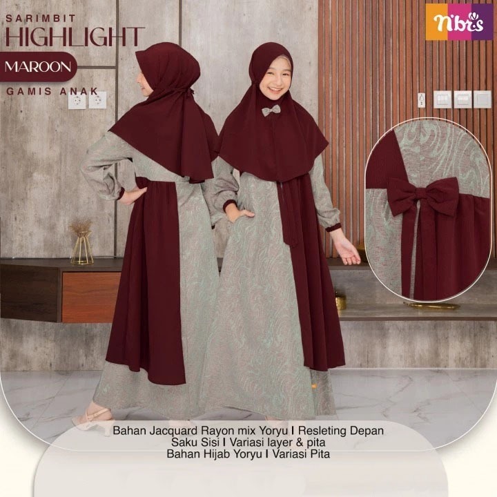 Nibras Highlight Nibras Gamis Anak Perempuan Fashion Muslim
