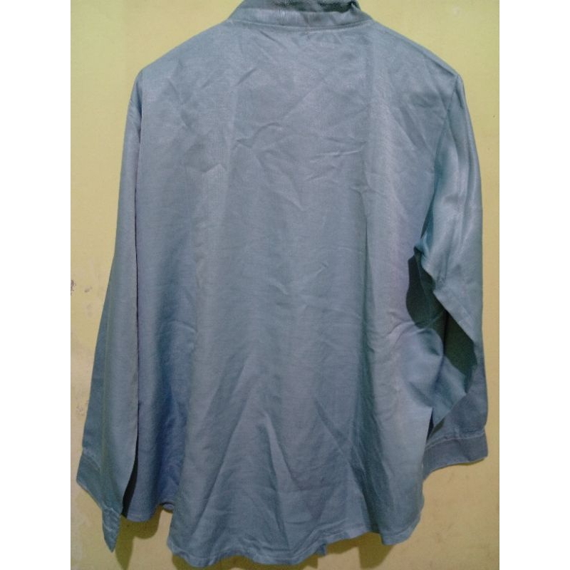 Blouse Wanita Warna Biru Telor Asin