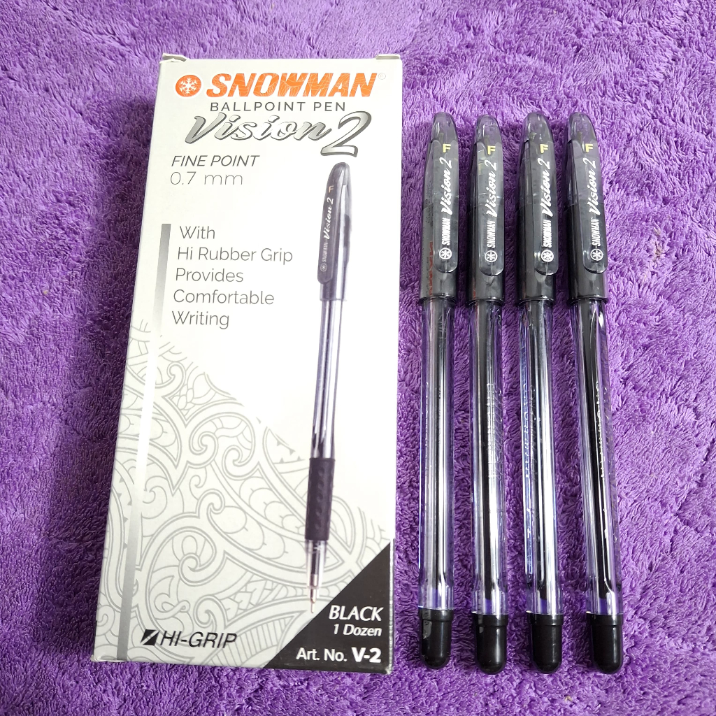 

(1PACK=12PCS)Pulpen / BOLPEN SNOWMAN V 2