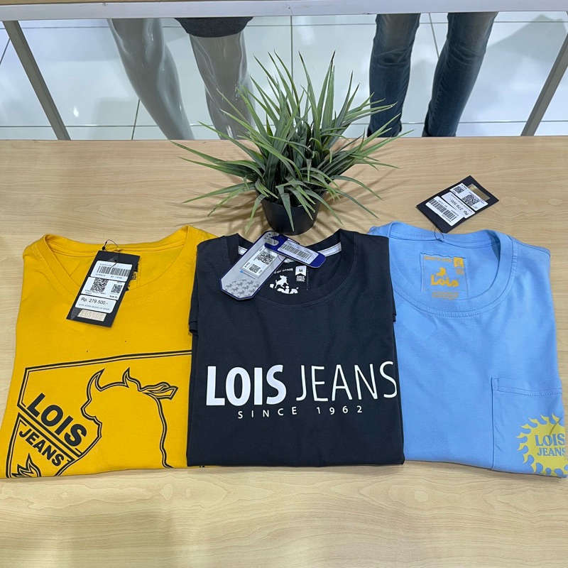 kaos lois pria terbaru new arrivals original