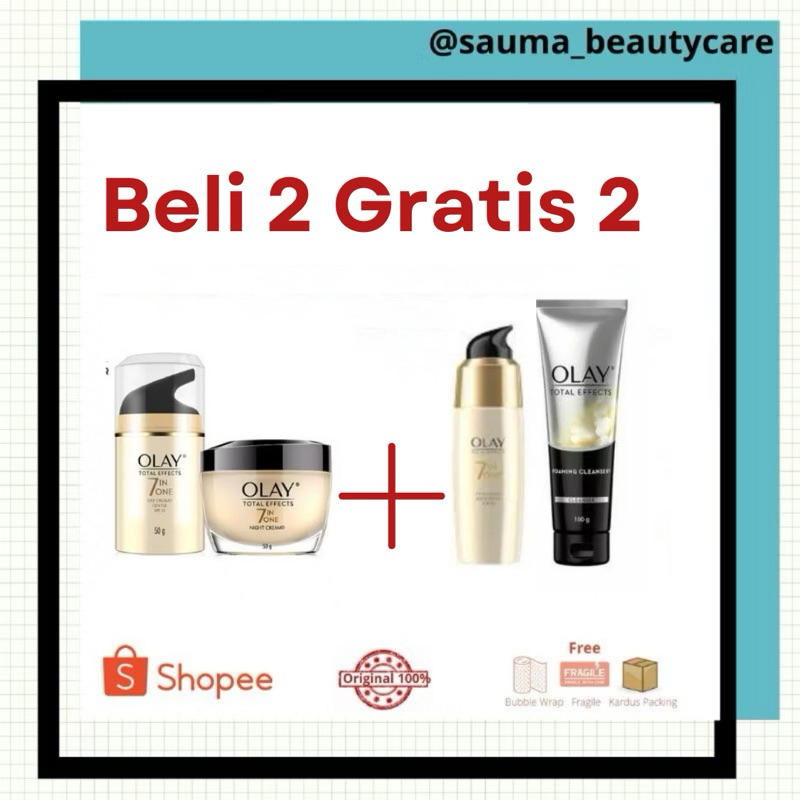 olay total effects 7 in 1 - olay day cream - serum olay serum anti aging - olay night cream