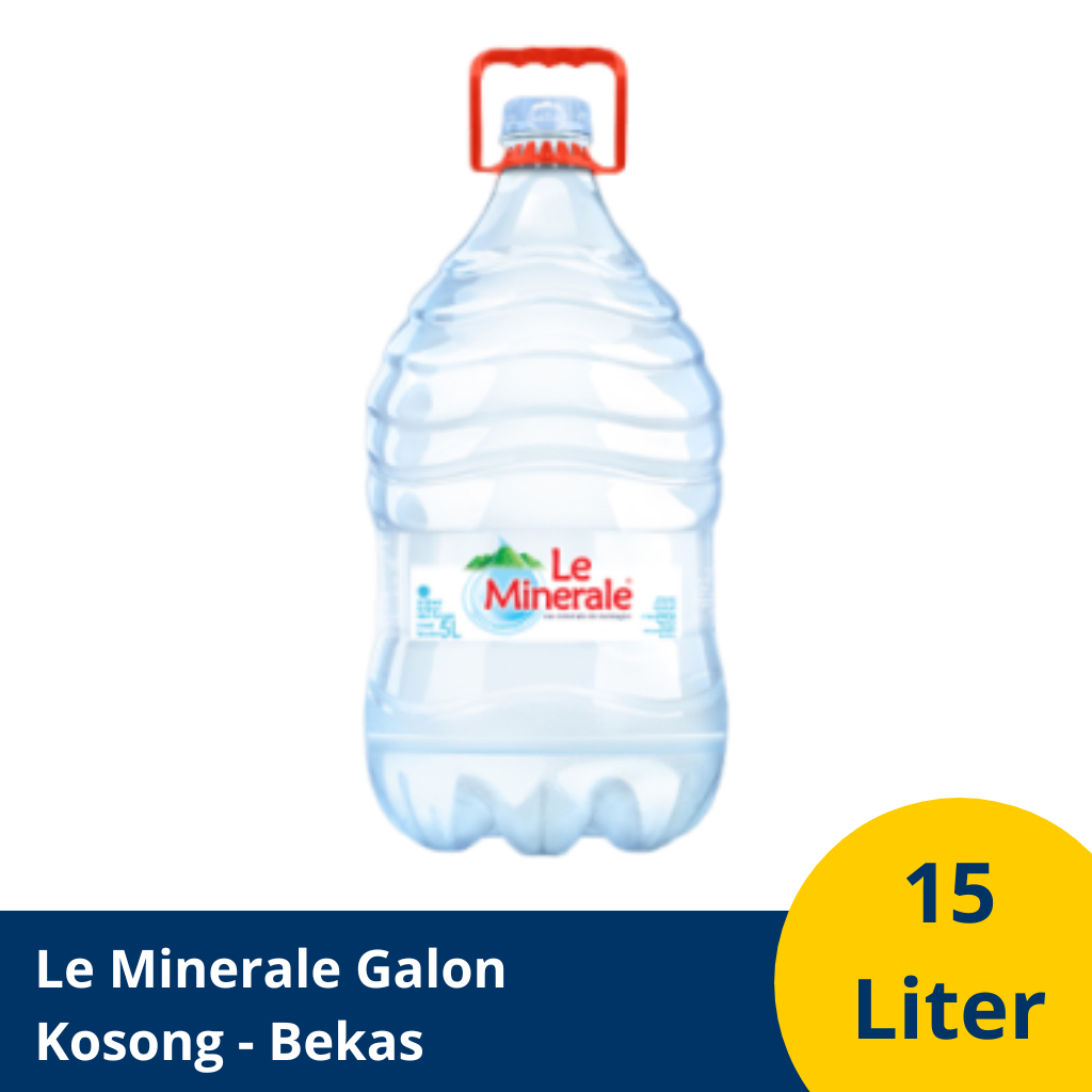 

TERMURAH Le Minerale Galon Kosong | Galon Bekas | 15 Liter