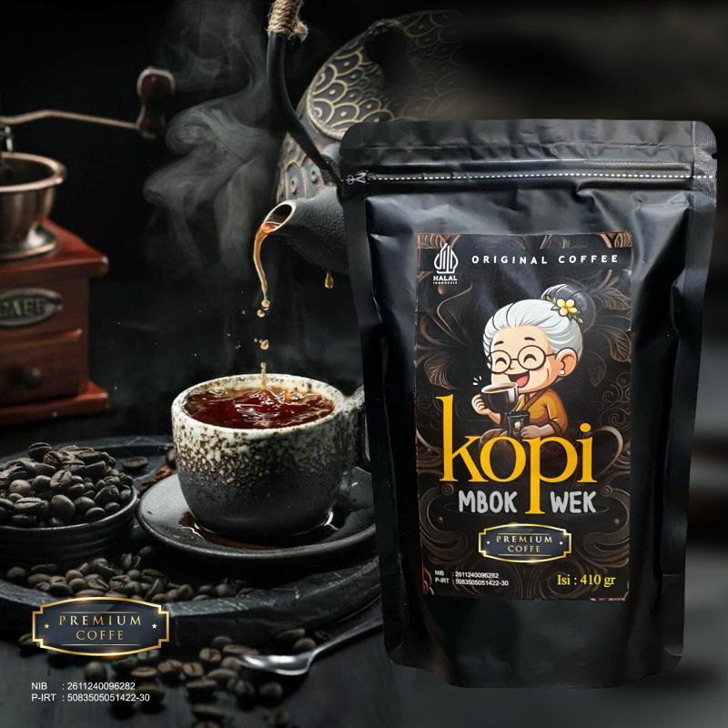 

bubuk kopi asli dampit malang//Kopi Mbok Wek Premium Coffee