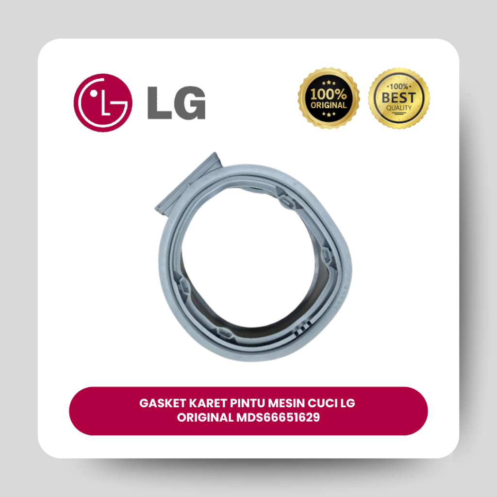 GASKET KARET PINTU MESIN CUCI LG FV1409D3V ORIGINAL MDS66651629