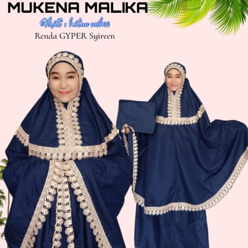 Mukenah Malika + Free Tas