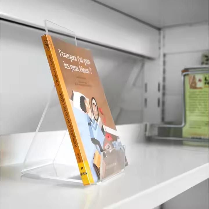 

Acrylic Book Stand Display Holder Sandaran Penyanggah Buku Akrilik AS93