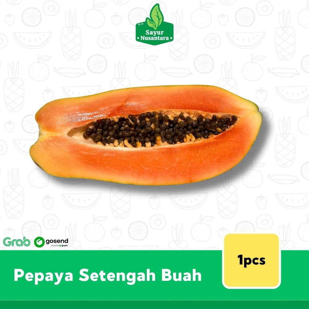 

Pepaya Setengah Buah 1pcs - Sayur Nusantara