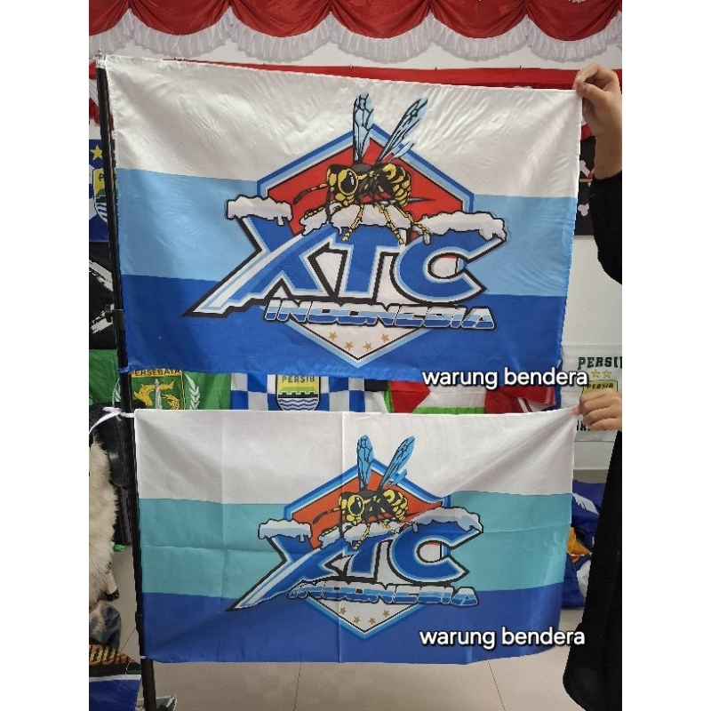 bendera xtc polyester 80cm
