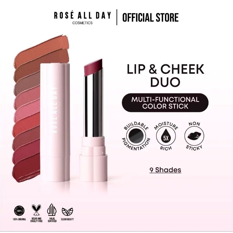 Rose all day lip & cheek duo