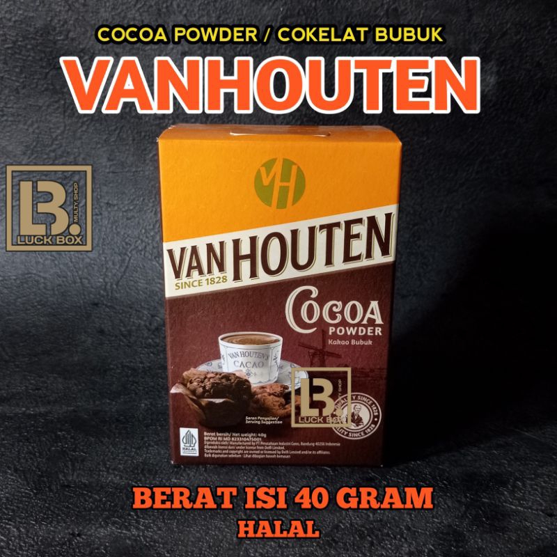 

COCOA POWDER VANHOUTEN 40 GRAM