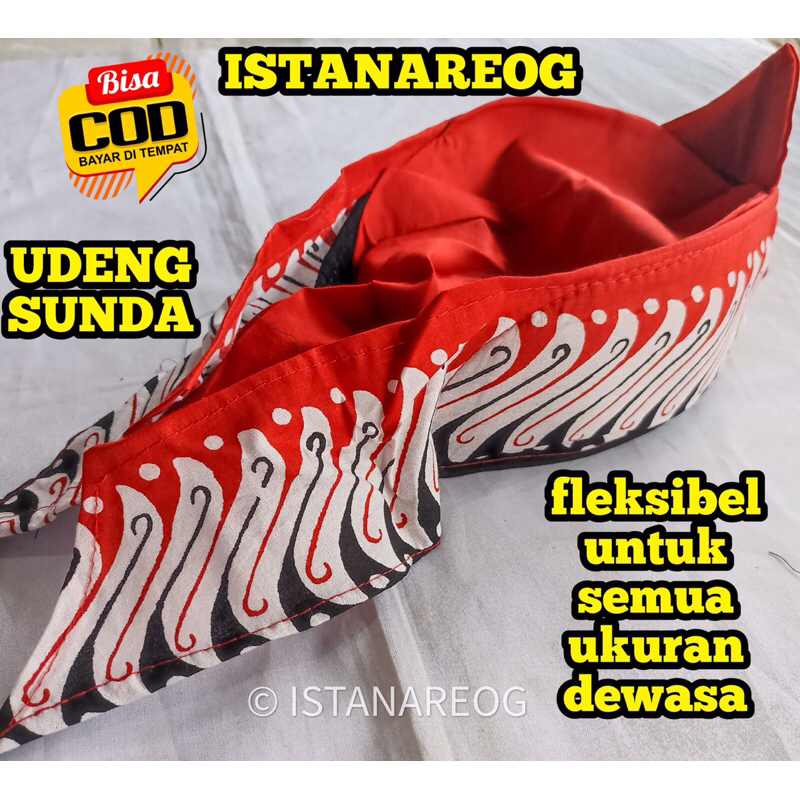 Udeng sunda / Udeng jadi / udeng praktis / udeng jaranan / udeng Sunda / udeng murah
