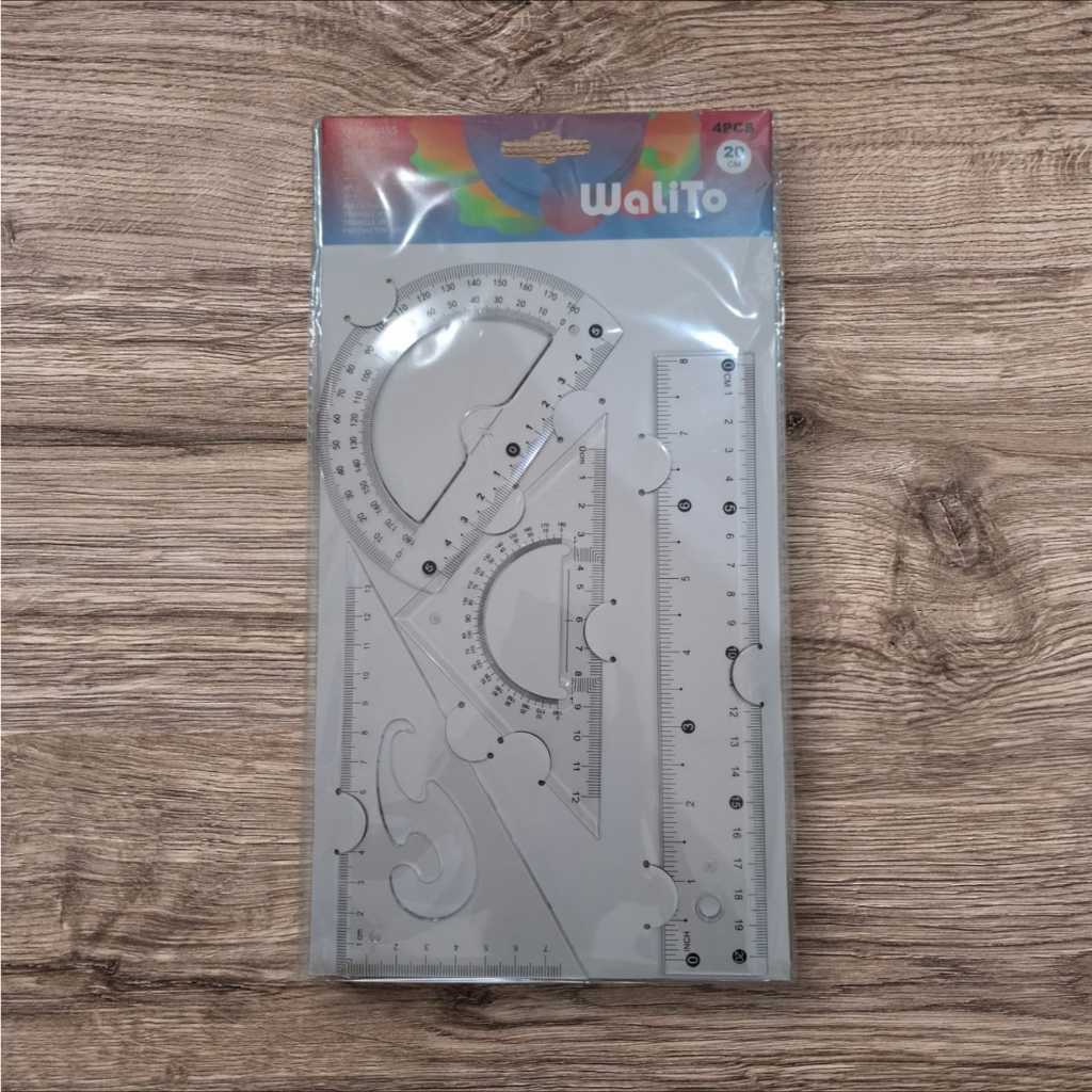 

Penggaris Plastik Set Walito