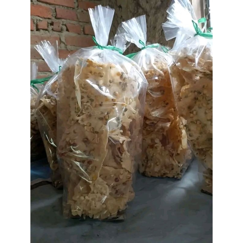 

Rempeyek TOP BRAND asli cirebon 500gr