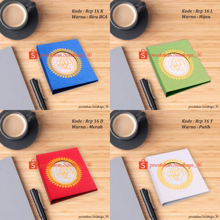 

Cover Yasin RCP-Sampul Buku Yasin Hardcover High Quality