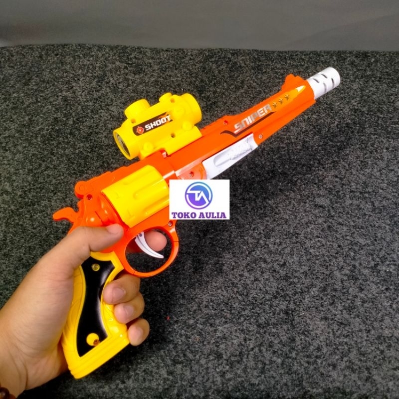 Mainan Tembak Tembakan Water Gel Bullet Shooting IG03