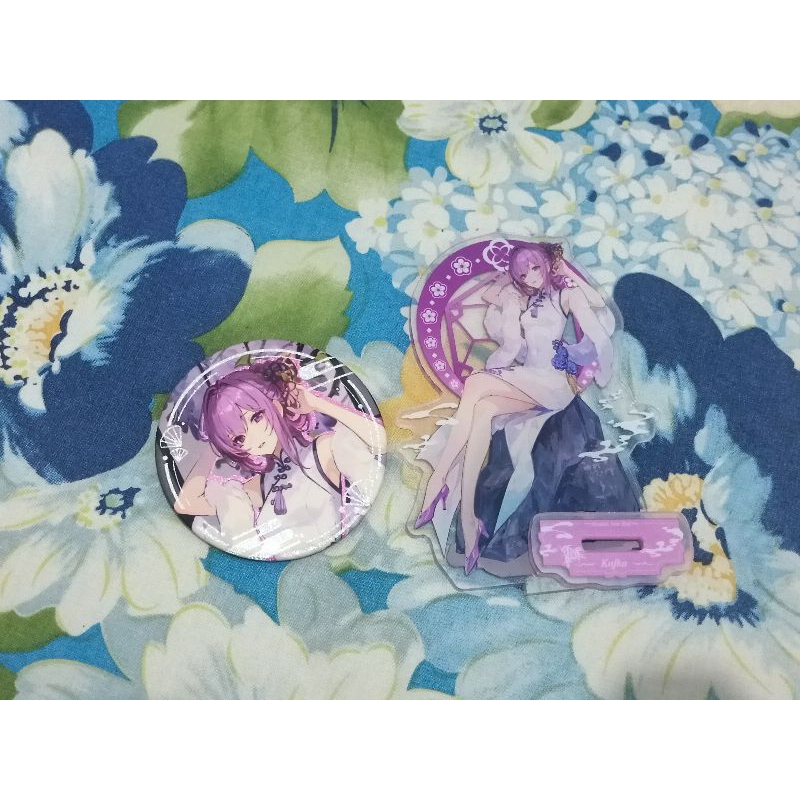 Kafka Hologram standee & badge HONKAI STAR RAIL