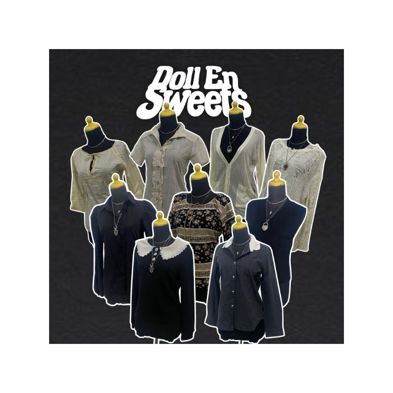 Preloved Blouse Vest Kaos Vintage Medieval Victorian Dark Academia