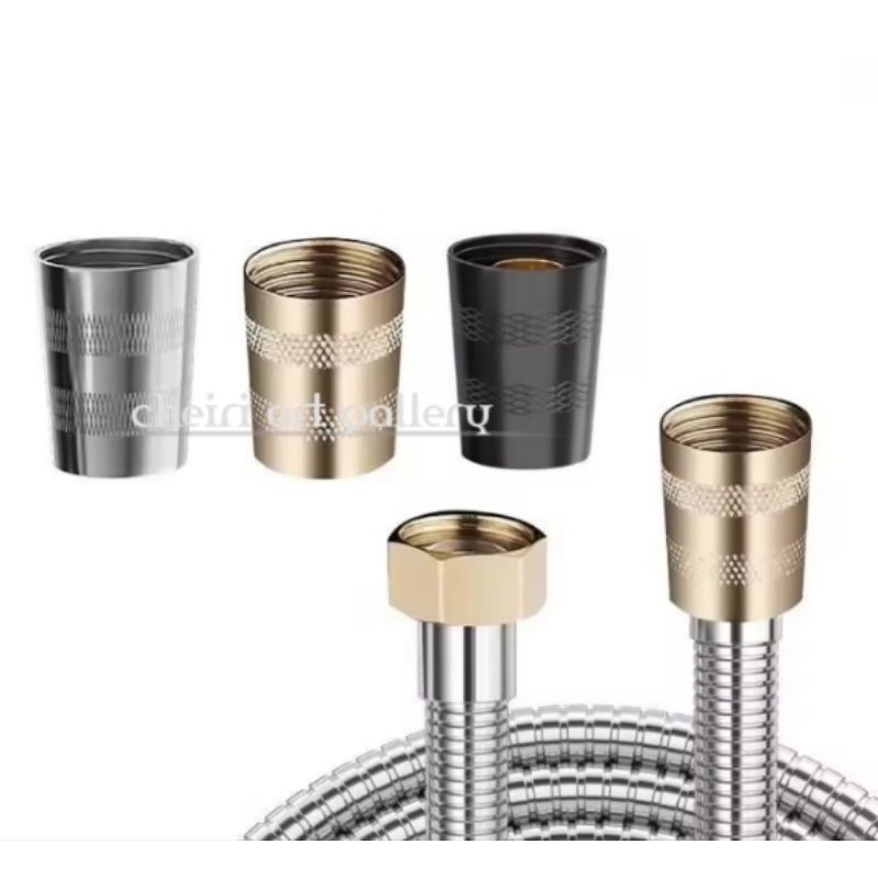 Konektor ring penyambung selang shower/Ring drat Sambungan selang shower selang fleksibel selang Air