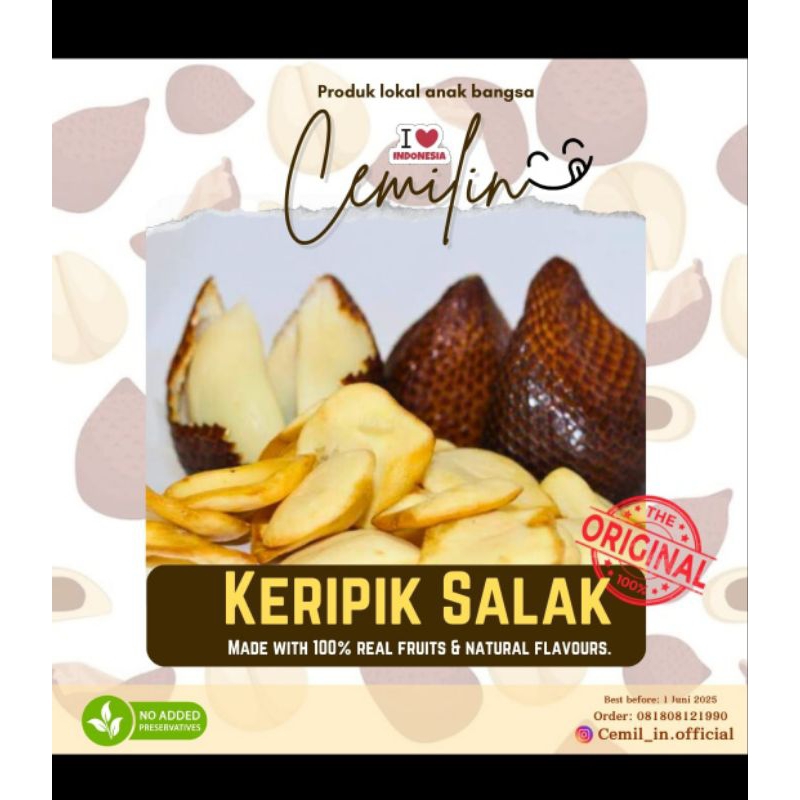 

CEMILIN Keripik Salak 50 gram