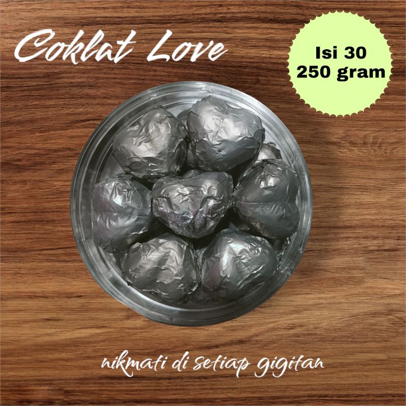 

Coklat love/250gram/pertoples