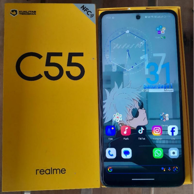 REALME C55 NFC ( SECOND ANTIK )