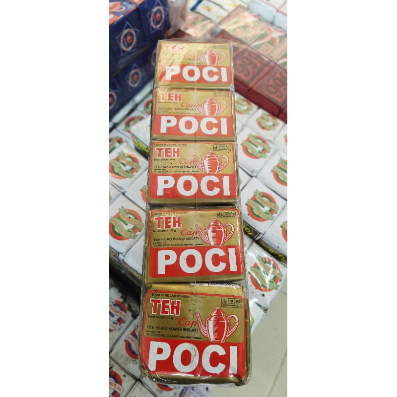 

Teh Poci Gold - kemasan 1pack (10pcs) berat @40gram
