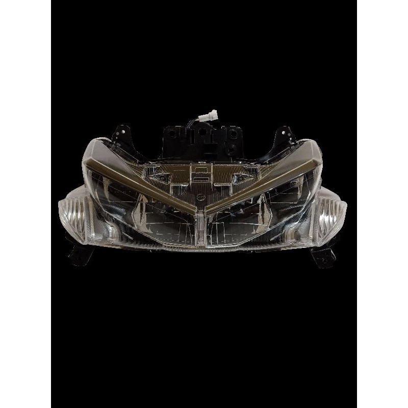 lampu depan aerox 155+led/reflektor head lamp aerox 155/win
