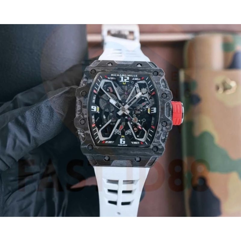 JAM TANGAN PRIA RM35-03 TITANIUM DIAL RAFAEL NADAL 42MM FACTORY