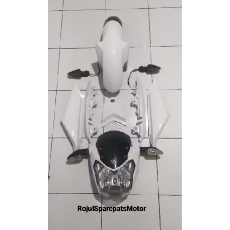 full body halus+set head lampu depan Yamaha vixion new second original copotan