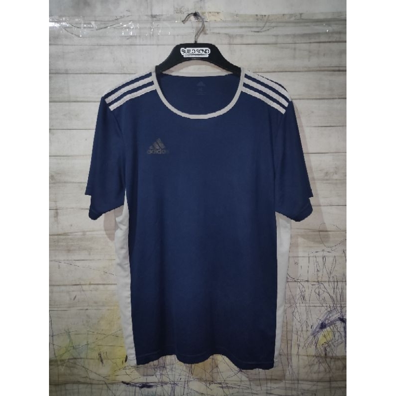 Adidas Jersey Sport Navy Ringer Tee