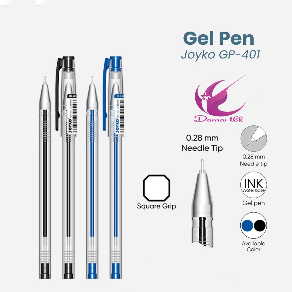

Pulpen Joyko GP-401 I-Tech 0.28 mm 1pcs
