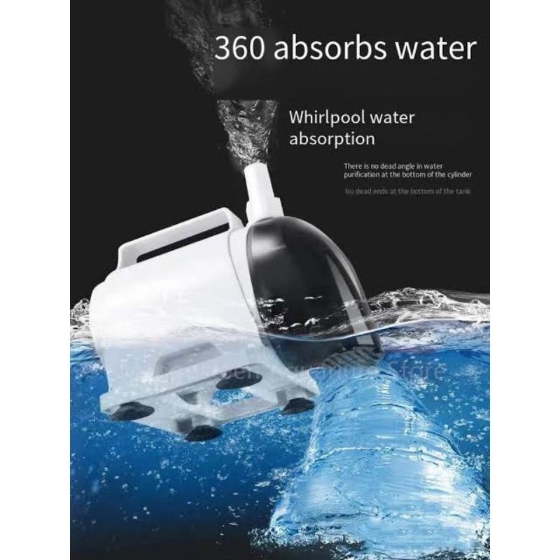 Pompa celup aquarium kolam bottom submersible water pump Nikita Star NS 9700