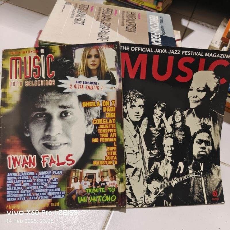MAJALAH MUSIC COVER IWAN FALS