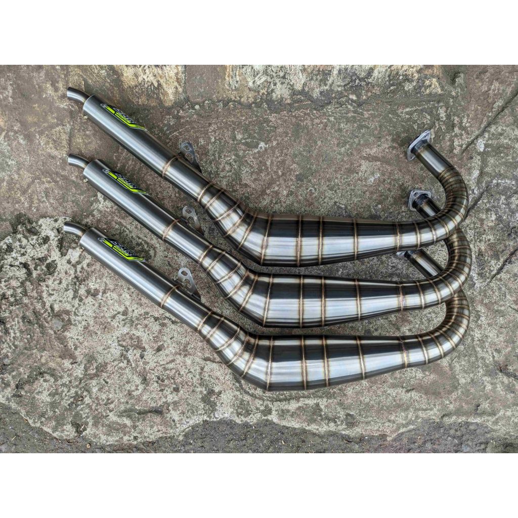 Knalpot SMR RX King Super Pro 91 DOT Full Stainless