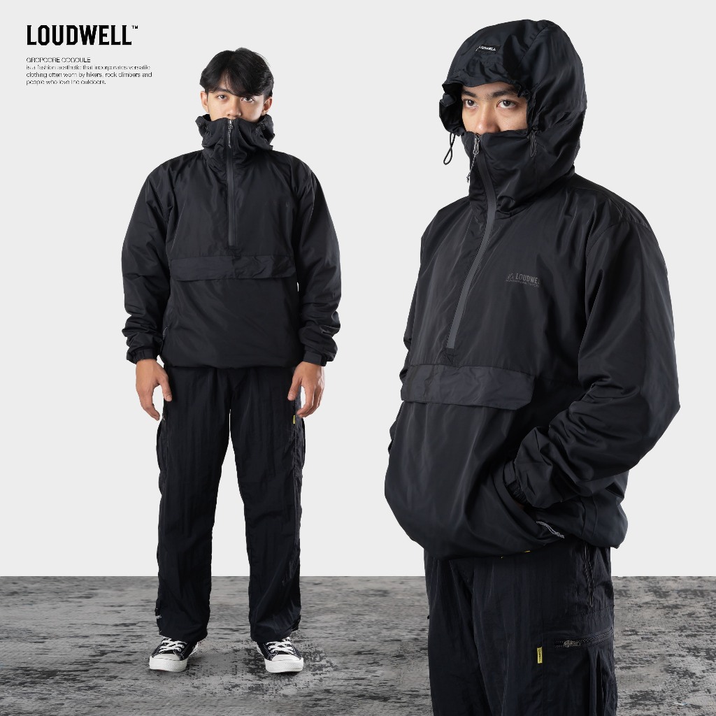LOUDWELL Jacket WATERPROOF | CAGOULE | GORPCORE | WADING JACKET | JAKET ANORAK