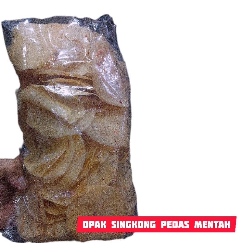

Opak Singkong Mentah Pedas Khas Tradisional Kripik Telo