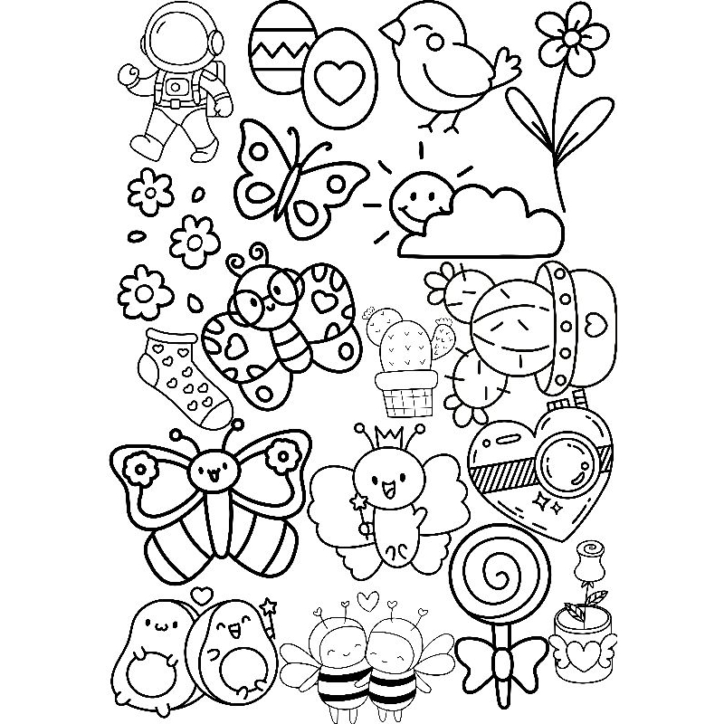 

Pola Jiplak Hitam Putih Shrink Paper