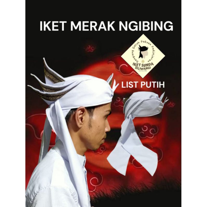 iket ibing merak, iket sunda, iket parktis, iket totopong, blangkon sunda jawa