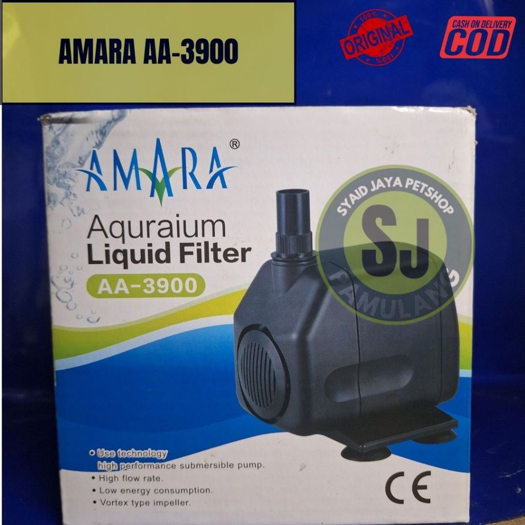 Mesin pompa aquarium kolam AMARA AA 3900 AA-3900