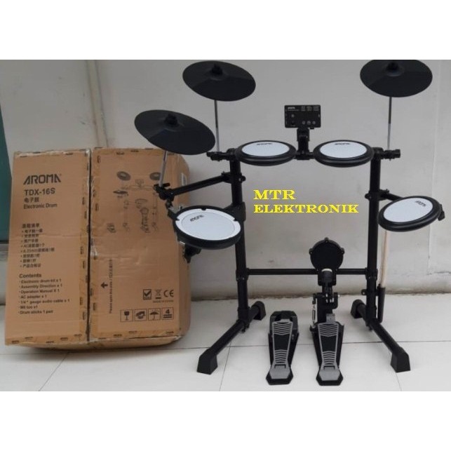 Drum Elektrik Aroma TDX16S TDX 16S TDX16 S Original