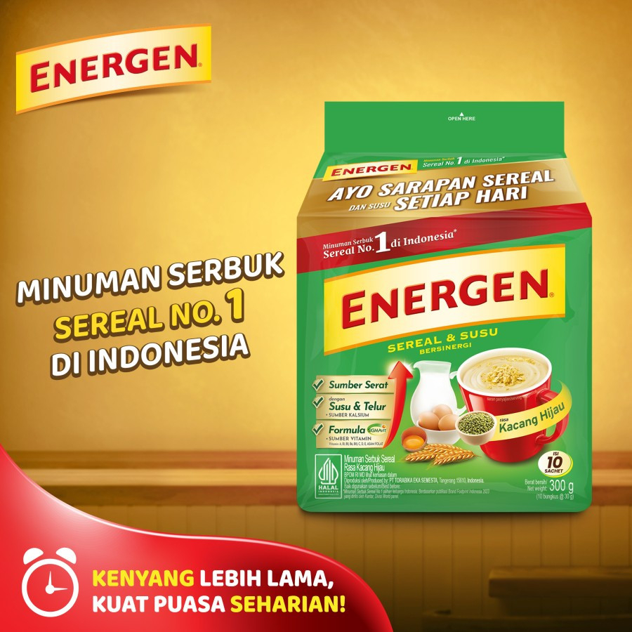 

Sereal Energen Kacang Hijau Pouch