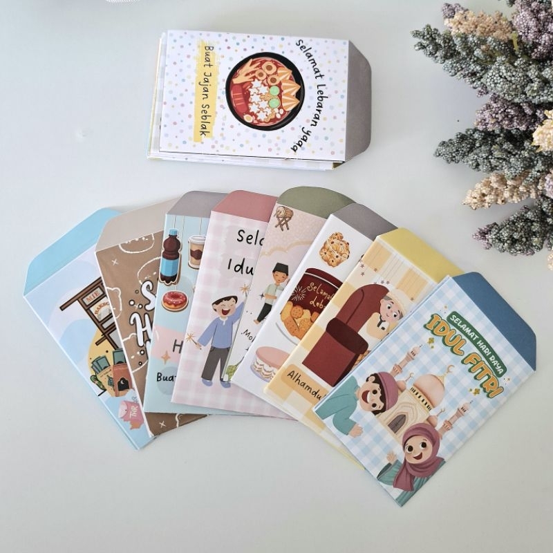 

Amplop Lebaran 2025 tebal (ukuran kecil/small)